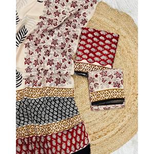 เสื้อชีฟองผ้าไหมโมดอลผ้าคอตตอนพิมพ์ลายสำหรับผู้หญิงใส่ใจแฟชั่น - Product Image 1