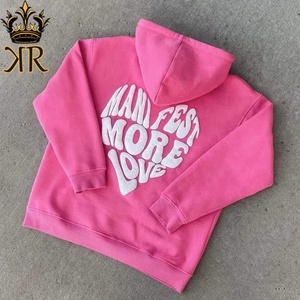 Hauts de sport décontractés pour femmes, nouveau style printemps-hiver, sweat-shirt de créateur, épaules tombantes, imprimé bouffant, styles épais pour femmes - Product Image 1