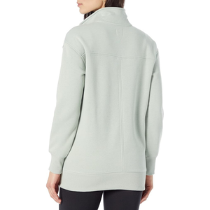 Low MOQ Breathable Cotton Blended 1 4 <b>Zip</b> Sweatshirts Plain Turtleneck Quick Dry Unisex <b>Quarter</b> <b>Zip</b> Sweat Shirts - Product Image 2