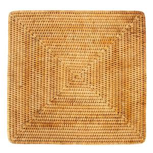Square Placemat Handwoven Rattan Eco friendly products Made in Vietnam <b>Table</b> decoration Woven Placemat Wholesale Modern - Product Image 1