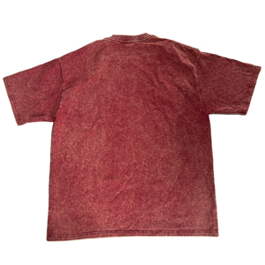 เสื้อยืดคอตตอนสีพื้นแบบฟอกสีสไตล์วินเทจสำหรับผู้ชาย แขนสั้น คอเสื้อแบบปรับแต่งได้ พร้อมโลโก้สีตามสั่ง แห้งเร็ว ระบายอากาศได้ดี - Product Image 6
