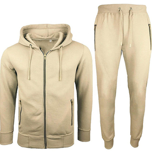 Men's Customized Zipper <b>Pockets</b> Custom Your Logo Gym Training Men Tracksuits Wholesale <b>Zip</b> Up <b>Hoodies</b> & Sweatpants Jogging Wear - Product Image 2