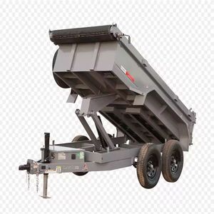 Compre remolque agrícola de alta calidad de 4 ruedas, 3-10 toneladas, remolque de tractor volquete hidráulico de 2 ruedas - Product Image 6