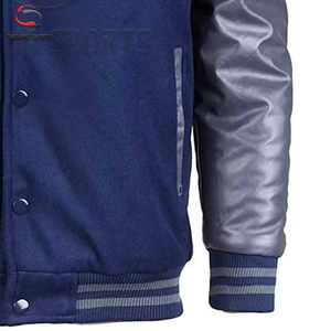 Chaquetas Varsity de Béisbol Personalizadas OEM de Alta Calidad, Chaquetas Varsity Personalizadas con Letras para Niños, Chaquetas Varsity para Hombre, Tallas Grandes - Product Image 6