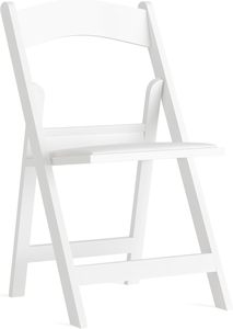 Silla Plegable Moderna de Resina Blanca <span class=keywords><strong>para</strong></span> Eventos al Aire Libre, Alquiler Comercial, Silla Plegable de Jardín <span class=keywords><strong>para</strong></span> Bodas, Parques, Dormitorios, Hierro y Metal - Product Image 2