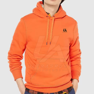 Prix de gros, design personnalisé, sweat-shirts en molleton pour homme 100% coton, hiver, uni, décontracté, avec poche, léger, respirant, haute qualité - Product Image 5