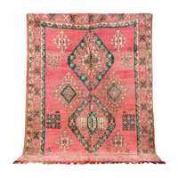 Tapis en laine berbère marocaine de luxe Tapis noué à la main au design vintage pour usage domestique Prix de gros Tapis pour tapis de salon