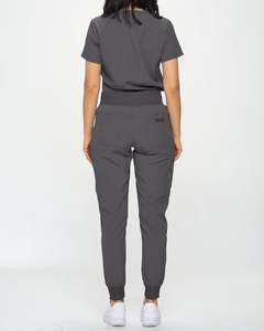 2025 nueva llegada Unisex médico Scrubs Set Doctor enfermera Hospital uniforme quirúrgico Jogger pantalones Top logotipo personalizado al por mayor - Product Image 2