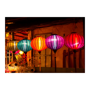 BEST SELLER 2025 SILK <b>LANTERN</b> WITH <b>BAMBOO</b> FRAME AND STEEL FRAME FROM 99 GOLD DATA VIET NAM FACTORY - Product Image 4