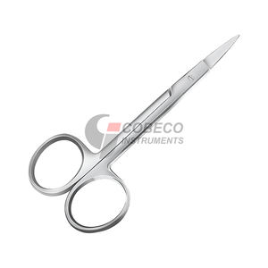 Tijeras Iris de Acero Inoxidable Quirúrgico, Afiladas, de Precisión, para Disección, Hojas Rectas, Autoclavables, Finas y Delicadas - Product Image 6