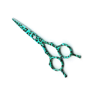 Ciseaux de coiffeur en acier inoxydable à bords de rasoir 5.5 \ "personnalisés outils de coupe de cheveux enduits de papier durable - Product Image 1