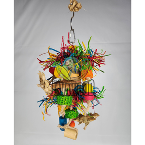 Juguetes para masticar pájaros de alta calidad hechos de madera sólida y sostenible para sus loros favoritos Color personalizado y todas las vacaciones - Product Image 6