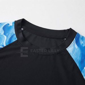 Rashguard de BJJ personalizado con tu propio logo para hombre, de secado rápido y manga corta, para adultos. - Product Image 4