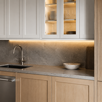 Gabinetes de Cocina Estilo Shaker al por Mayor para Constructores, Contratistas y Proyectos de Viviendas Multifamiliares con Diseños de Gabinetes Personalizados