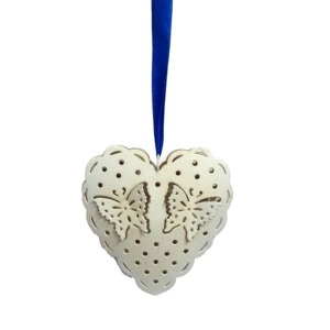 Charme personnalisé rouge suspendu étoile moderne arbre de noël pendentif fer décorations pour la maison pour l'art mural - Product Image 4