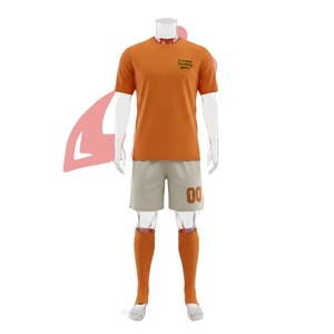 ชุดแข่งฟุตบอลชาย เสื้อและกางเกงขาสั้น น้ำหนักเบา สวมใส่สบาย พิมพ์ลายแบบระเหิด สำหรับสโมสร - Product Image 1