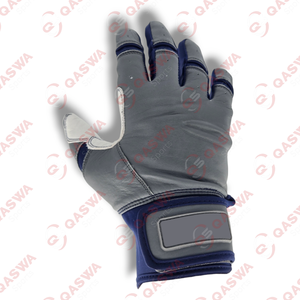 Gants de frappe de baseball professionnels de haute qualité Logo personnalisé Couleur Manchette courte Conception Matériau en cuir de qualité - Product Image 5