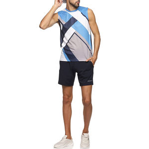 Débardeur d'entraînement sans manches OEM de meilleure qualité pour hommes T-shirt en coton de gymnastique à bas prix Technique lavée fabriquée au Pakistan - Product Image 3