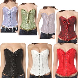 Haut court moulant à manches courtes pour femme, style corset, couleur unie, col bateau à nouer – Blanc, Noir, Vert, Rouge, Marron – Collection 2026 - Product Image 3