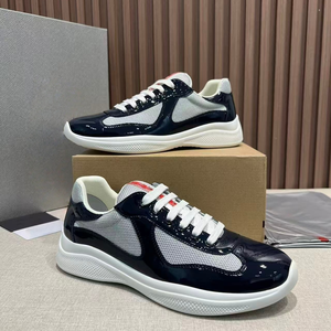 Calzado Deportivo Transpirable para Todas las Estaciones, Diseño de Primavera, Precio de Fábrica al por Mayor, Zapatos de Malla con Cuero Patentado a la Moda - Product Image 2