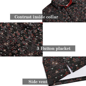 เสื้อโปโลผู้ชายสำหรับกอล์ฟ คุณภาพสูง ทรงคลาสสิก ผ้าหนา ระบายเหงื่อได้ดี ออกแบบตามสั่ง ขายส่ง ยืดได้ - Product Image 3