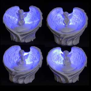 Lumière LED en polyrésine, produit d'éclairage décoratif - Product Image 4