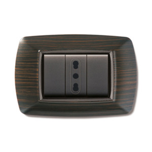 Placca Life Mod. Divano Living Plastica Wenge a 3 Posti - Product Image 1
