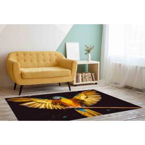 Alfombra Parrot Wings: Alfombra Moderna Personalizada con Estampado Animal, Alfombra Delgada No Tejida - Product Image 5