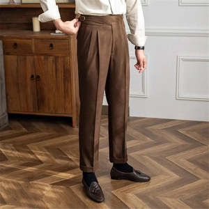Pantalones de Cintura Alta para Hombre Estilo Old Money, Cómodos y Elegantes - Product Image 2