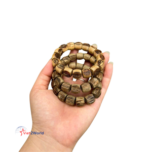 Handmade Agarwood Wood Beads Prayer <b>Bracelet</b> Buddhism Jewelry for Women and <b>Men</b> Direct From Vietnam - Product Image 2