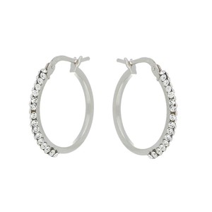 Pendientes de Aro Redondos de Alta Calidad al por Mayor para Mujer, 15 mm, Chapados en Oro de 18K, Plata de Ley 925, Joyería Del Pia Srl - Product Image 2
