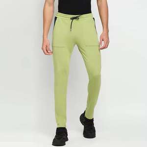 Pantalon de jogging à séchage rapide personnalisé pour hommes Pantalon de sport en toile respirante de haute qualité avec taille normale Pantalon de survêtement décontracté - Product Image 1