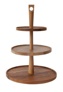 Base Redonda de Madera para Pastel, Decoración para Fiestas, Suministros para el Hogar y Hoteles, Soporte para Servir Pastel de Cumpleaños - Product Image 4