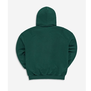 Sweats à capuche zippés de 420 grammes avec impression de logo personnalisé Sweats à capuche à fermeture éclair surdimensionnés en coton polaire épais de haute qualité - Product Image 2