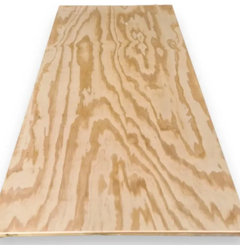 A2 E0 Standard Construction CDX Pine Plywood 1220x2440x18mm Eco-Friendly Hardwood Boards with Polished Surface Water Resistance