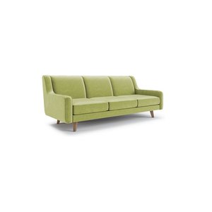 Sofá Cuadrado Tapizado de Tres Plazas-SFB68028, Muebles para el Hogar, Sofá Chesterfield, Diseño Francés/Europeo, Relleno de Esponja, Patas - Product Image 3