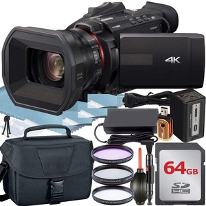 NUEVA Videocámara Profesional HC-X1500 4K con Zoom Óptico de 24x, Transmisión en Vivo HD por WiFi con Estuche Suave + Tarjeta Sandisk Extreme Pro de 64 GB - Product Image 1