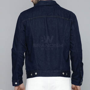Quantité minimale de commande bas Nouvel arrivage Veste en jean pour hommes Dernière conception de haute qualité Service OEM Veste d'hiver fabriquée au Pakistan - Product Image 2