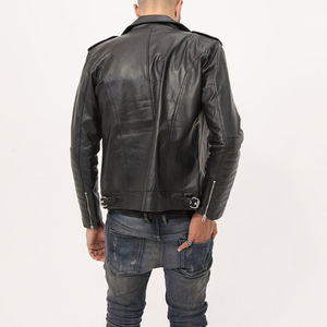New 2025 Men's Genuine <b>Leather</b> <b>Jackets</b> New Look / Winter Fashion Custom Design <b>Leather</b> Winter <b>Jacket</b> for Man Men's <b>Jackets</b> oem - Product Image 2