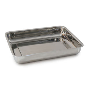 Bandeja de servicio redonda de Metal de alta calidad, con mango de latón con acabado de plata para hoteles y restaurantes - Product Image 5