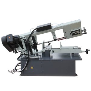 Scie à ruban à double tronçonnage hydraulique 2HP, pivotante à 60 degrés à droite et 45 degrés à gauche, 4 vitesses, capacité de coupe 10,2 pouces x 16,9 pouces - Product Image 3