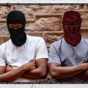 Pasamontañas de Punto al por Mayor, Máscara de Esquí con Tres Orificios, Logotipo Personalizado, Uso Diario en Invierno, 100% Poliéster, Unisex, Elegante - Product Image 5