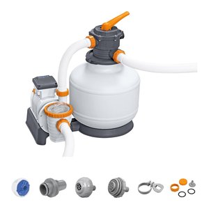 <span class=keywords><strong>Pompe</strong></span> de filtration à <span class=keywords><strong>sable</strong></span> à haut débit pour piscines 11355L/h Modèle 58486 7 - Product Image 2