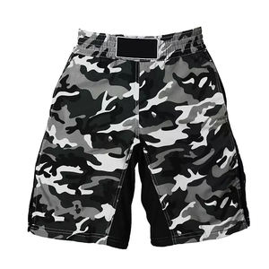 Wholesale Custom Made Trendy Casual <b>Men</b> <b>Camo</b> <b>Cargo</b> Shorts 100% Polyester Mid Waist Breathable Quick Dry Summer Gym Fashion - Product Image 5