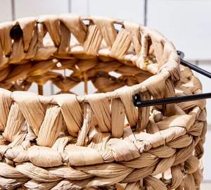 Linterna de jacinto de agua de alta calidad, linterna colgante decorativa Natural hecha a mano para el hogar y el hotel, estilo de Diseño Artesanal - Product Image 4