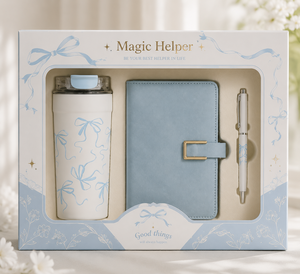 Set Regalo Personalizzato con Tumbler Blu, Peluche e Portamonete per Ragazze, Set Regalo con Tazza in Acciaio Inossidabile - Product Image 5