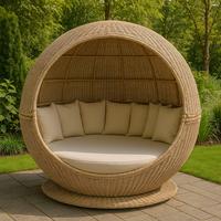 Meubles en rotin élégants et durables de haute qualité, de style contemporain, portables pour la maison, la villa, la ferme, l'hôtel et le parc.