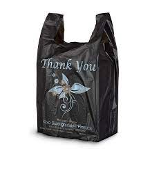 Venta al por mayor personalizado reciclable PE plástico camiseta bolsa supermercado chaleco portador compras ASA bolsa disponible en varios colores - Product Image 2