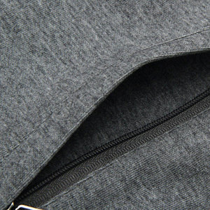 Survêtement d'hiver en polyester/coton à manches longues pour hommes, nouveau design, décontracté, motif uni, grande taille, respirant et léger - Product Image 5
