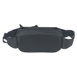 Riñonera negra de alta calidad a la moda duradera para hombre, riñonera con logotipo personalizado, venta al por mayor, hecha en Vietnam - Product Image 2